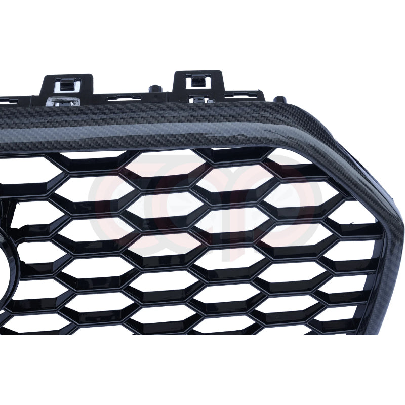 2016-2018 Audi RS6 Honeycomb Grille | C7.5 Audi A6/S6 | Real Carbon Fiber