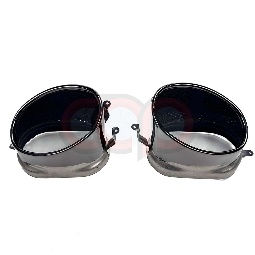 2016-2018 C7.5 Audi A7 Non S-Line - CAP Gloss Black RS Style Rear Diffuser