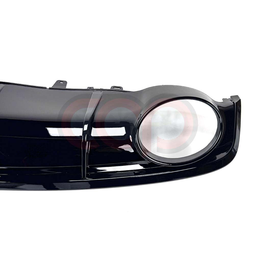 2016-2018 C7.5 Audi A7 Non S-Line - CAP Gloss Black RS Style Rear Diffuser