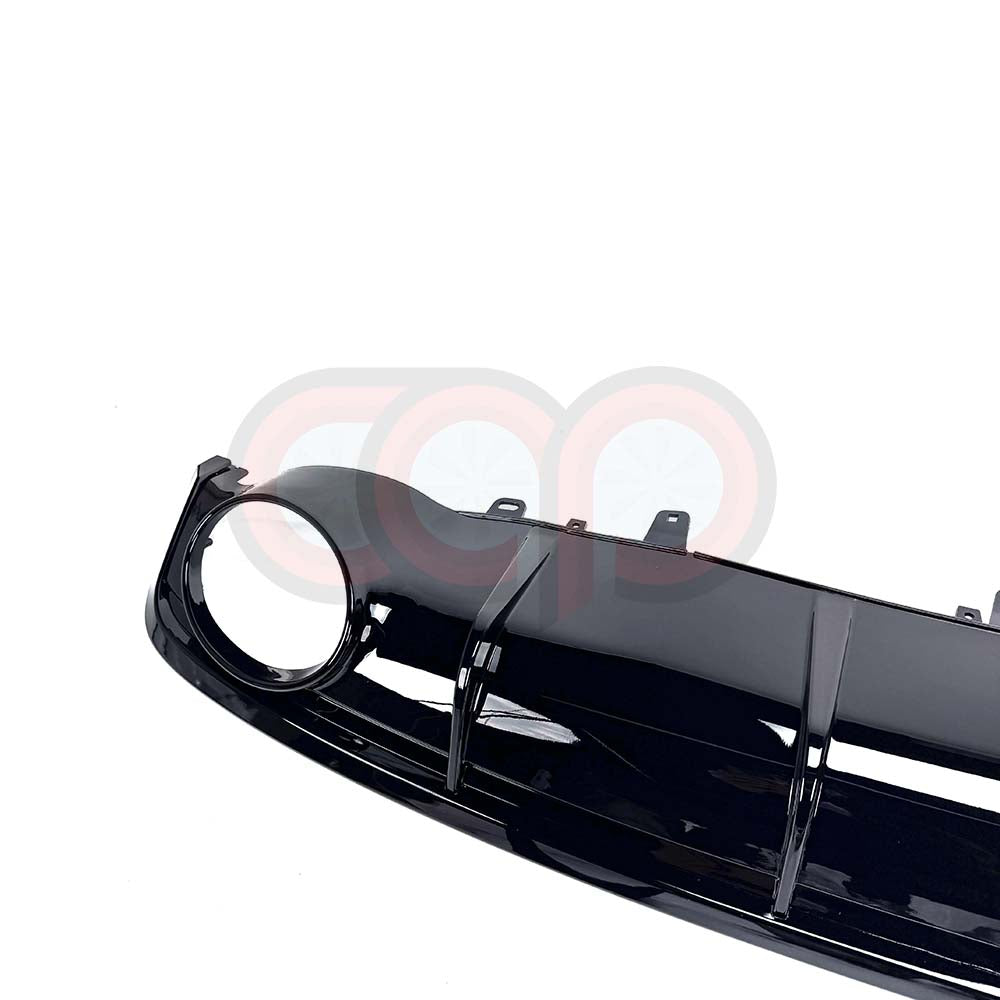 2016-2018 C7.5 Audi A7 Non S-Line - CAP Gloss Black RS Style Rear Diffuser