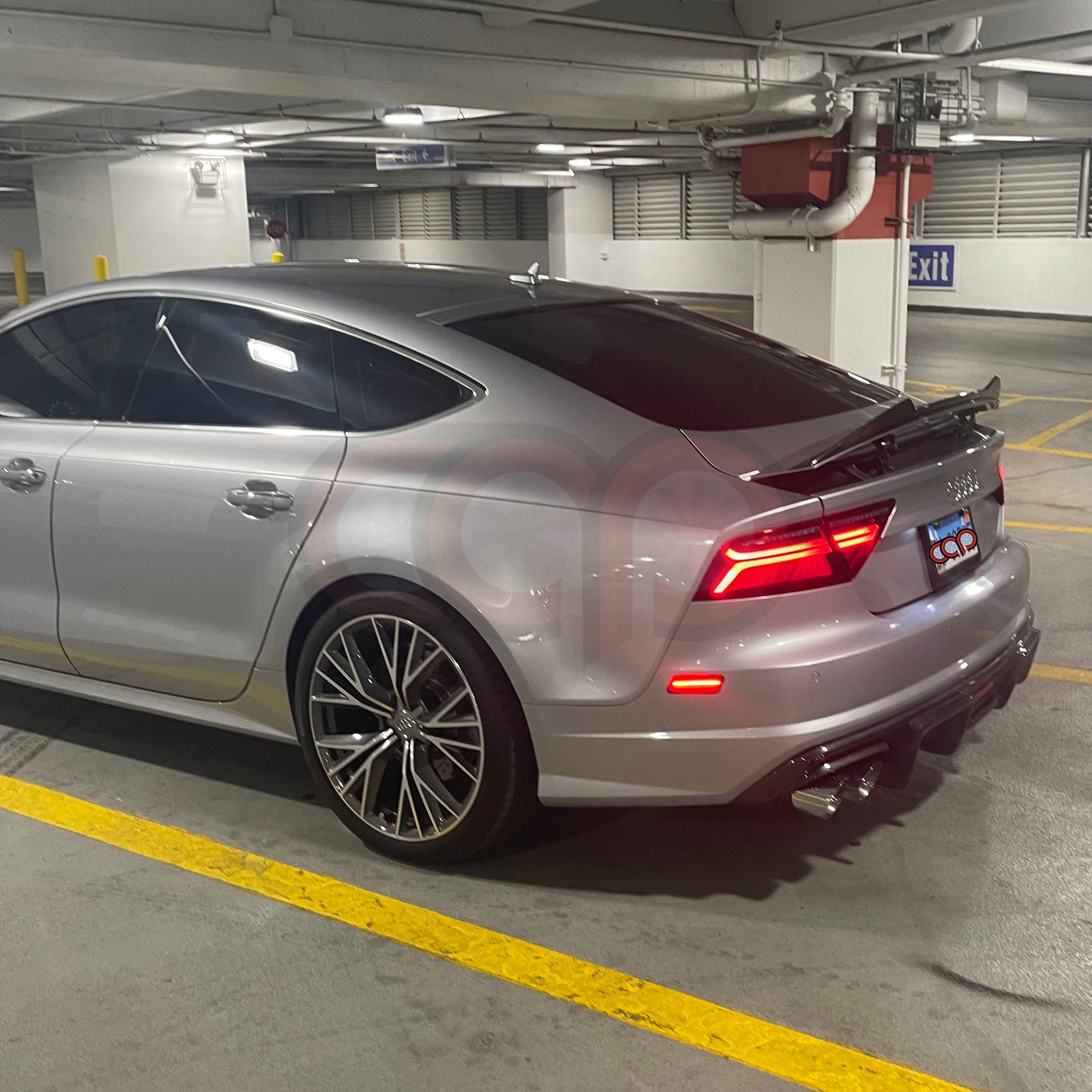 2016-2018 C7.5 Audi A7 Non S-Line - CAP Carbon Fiber Diffuser