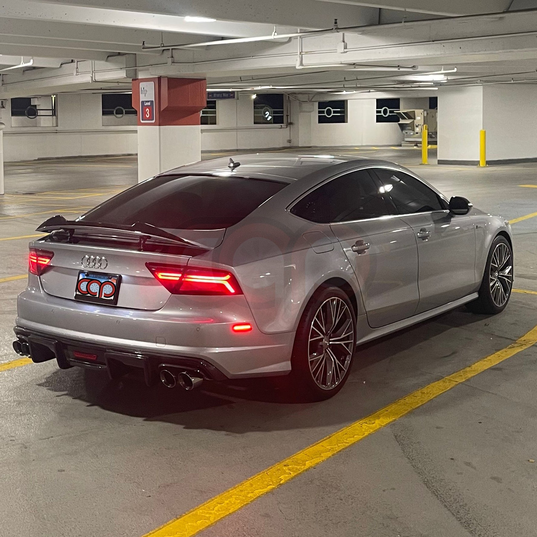 2016-2018 C7.5 Audi A7 Non S-Line - CAP Carbon Fiber Diffuser