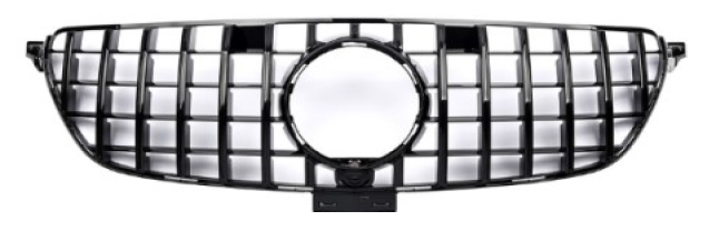 2016-2019 Mercedes-Benz GLE GTR Style Front Grille | W292 Coupe Gloss Black