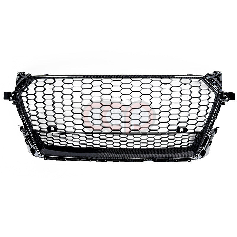 2016-2024 Audi TTRS Honeycomb Grille Lower Frame Quattro | MK3 8S TT/TTS | Real Carbon Fiber