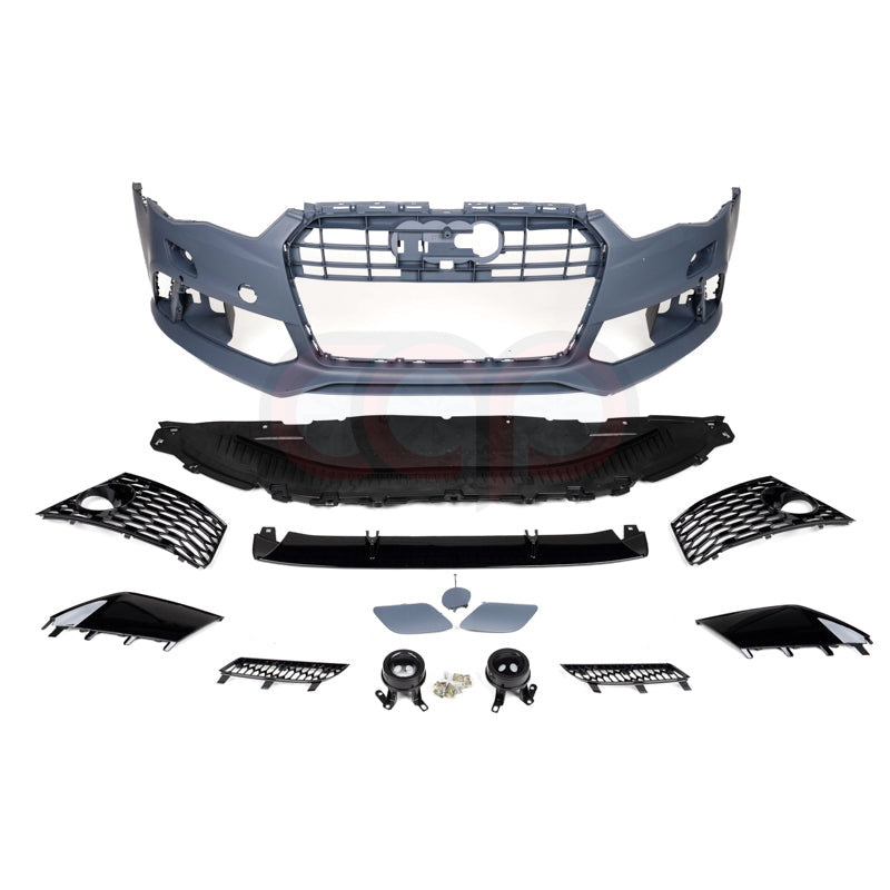 2016-2018 C7.5 Audi A6/S6 CAP Front Bumper | RS RS6 Bumper