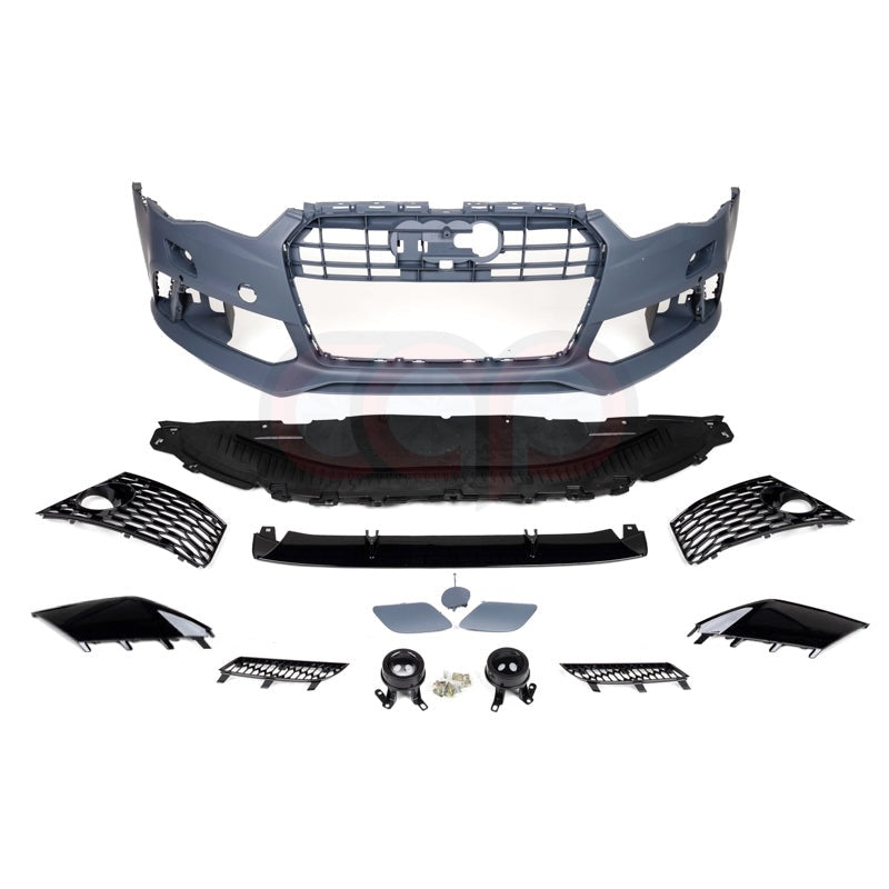 2016-2018 C7.5 Audi A6/S6 CAP Front Bumper | RS RS6 Bumper