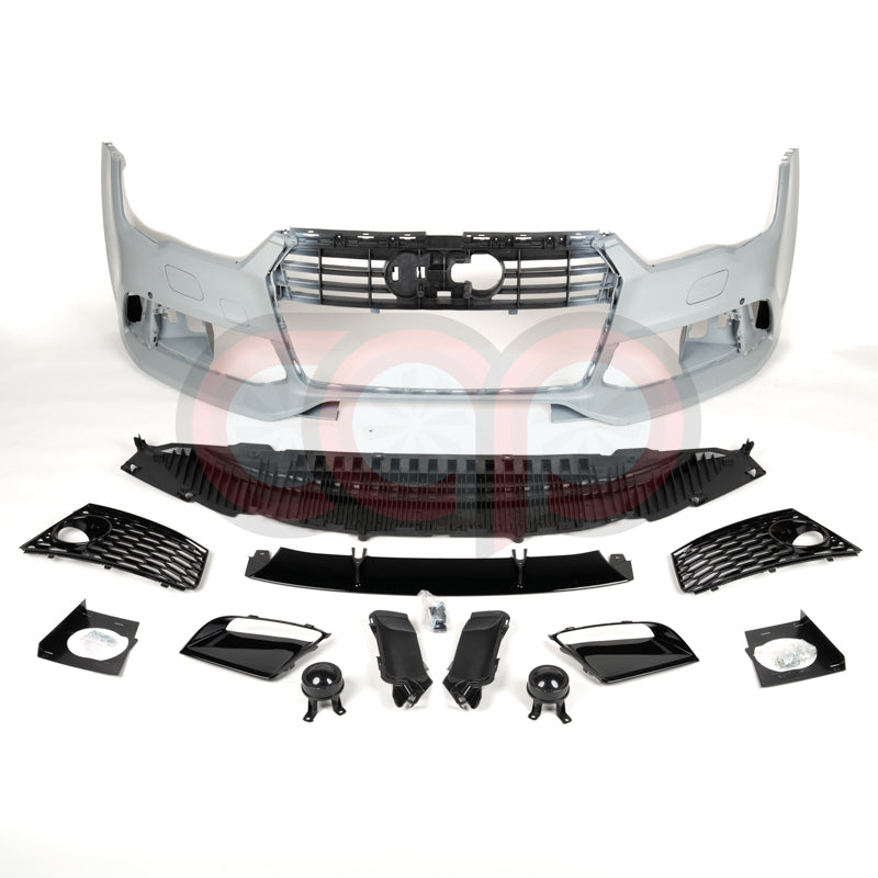 2016-2018 C7.5 Audi A7/S7 CAP Front Bumper | Audi RS7 Bumper