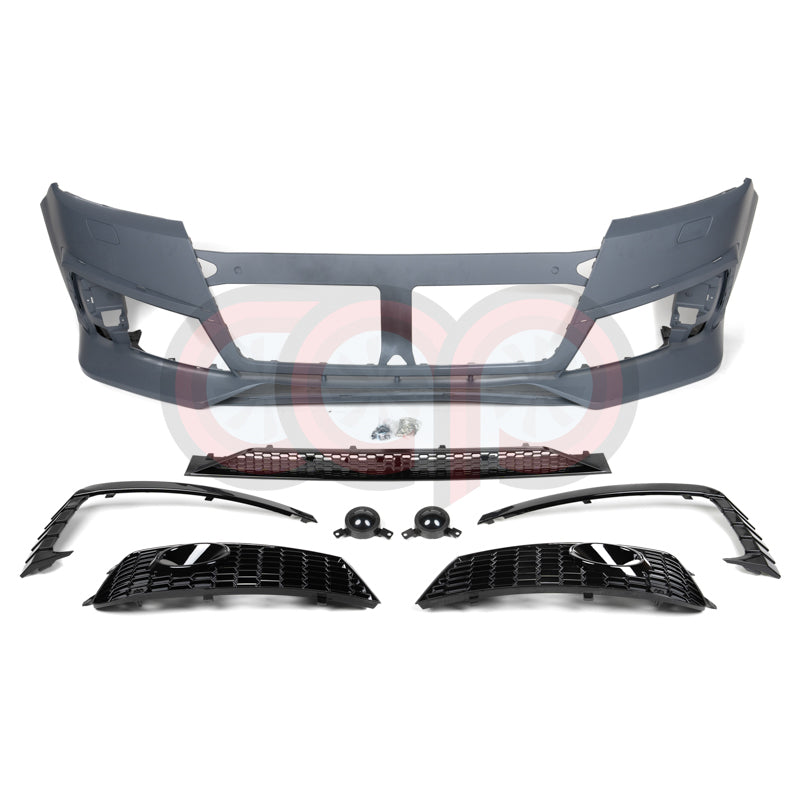 2016-2019 4M B9 Audi Q7 CAP Front Bumper | RS RSQ7 Style