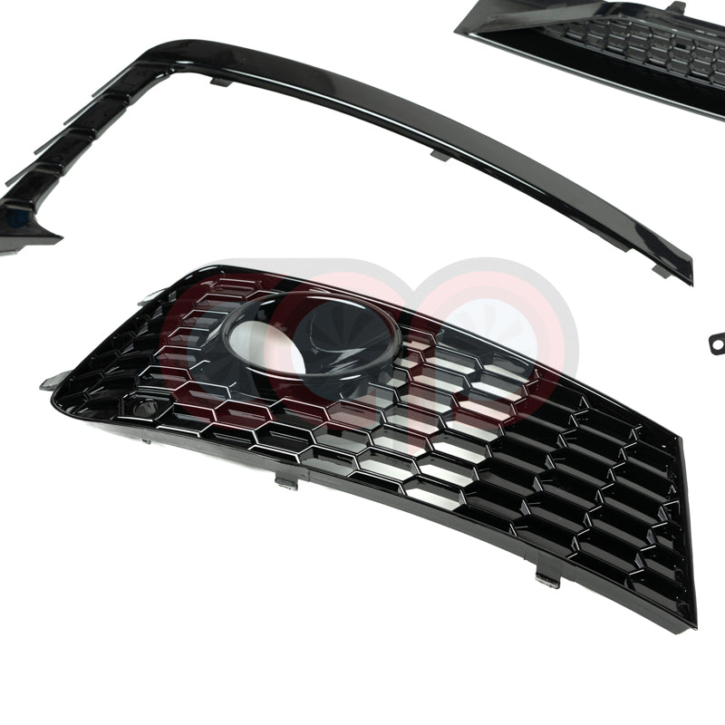 2016-2019 4M B9 Audi Q7 CAP Front Bumper | RS RSQ7 Style