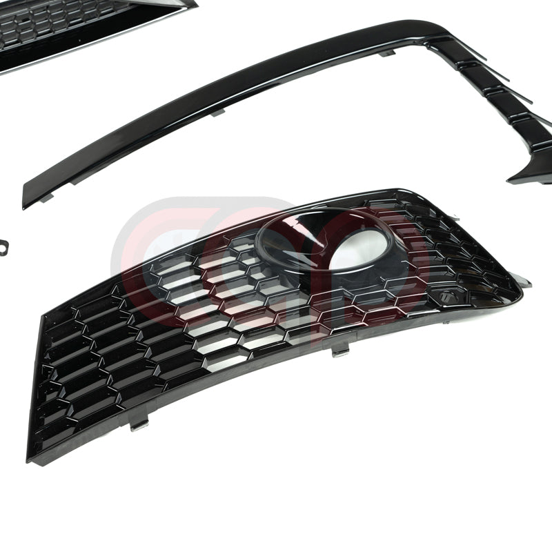 2016-2019 4M B9 Audi Q7 CAP Front Bumper | RS RSQ7 Style