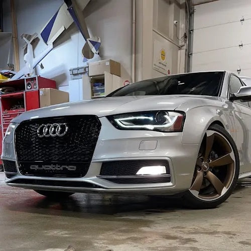 2013-2016 Audi RS4 Honeycomb Grille Quattro | B8.5 Audi A4/S4