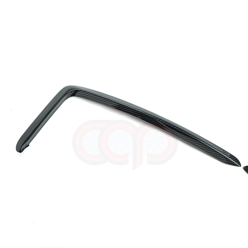 2017-2018 B9 Audi A4 S-Line/S4 - CAP Dry Carbon Fiber Fog Canards