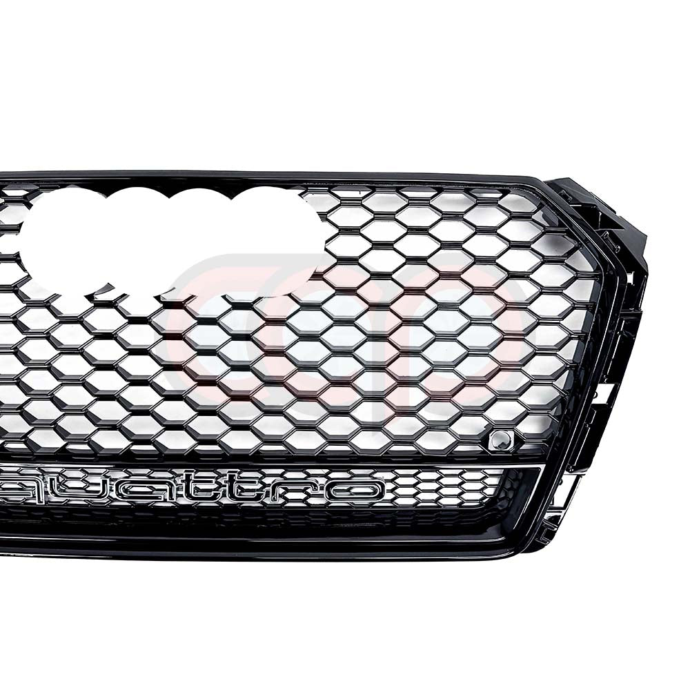 2017-2019 Audi RS4 Honeycomb Lower Frame Grille Quattro | B9 Audi A4/S4