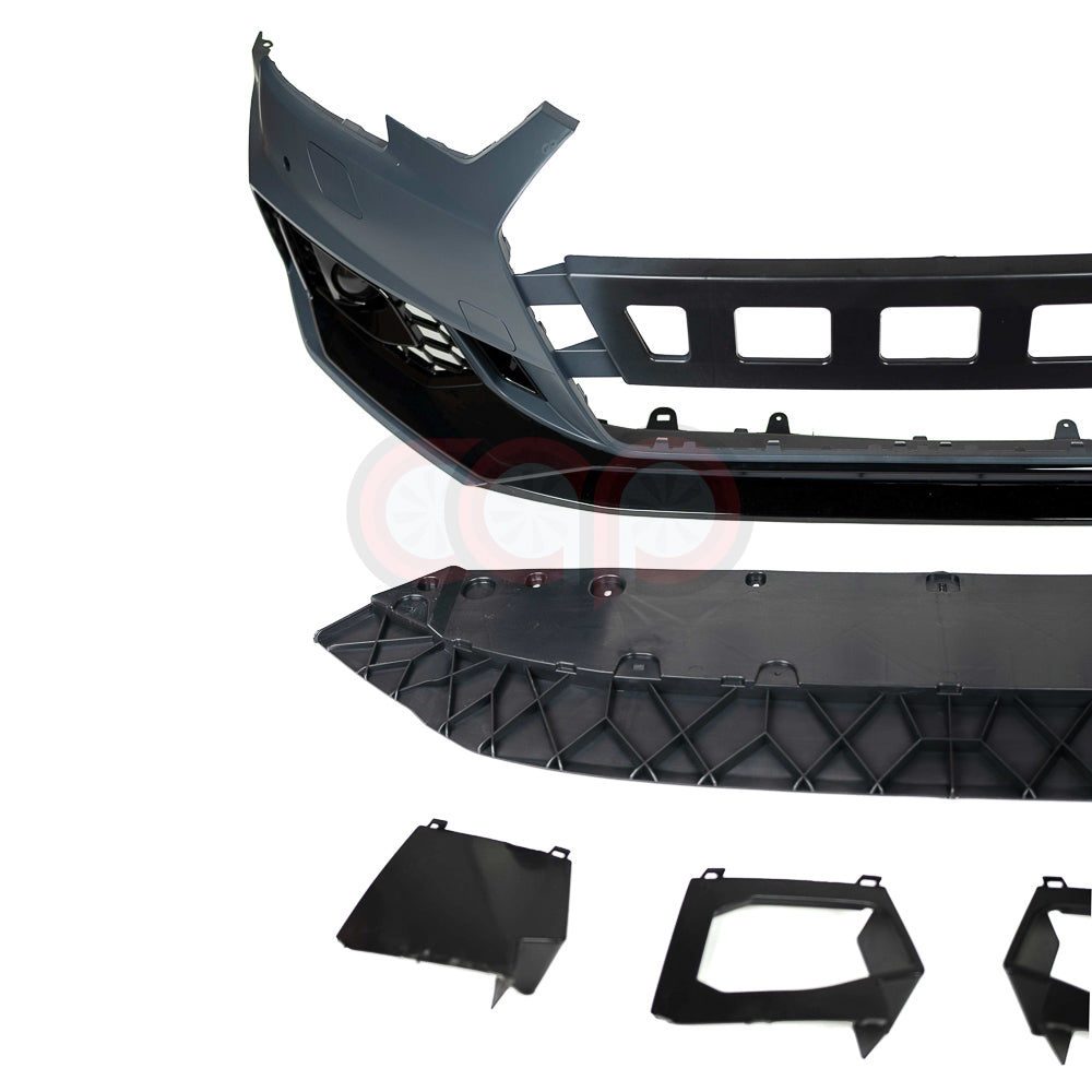 2017-2019 B9 Audi A4/S4 CAP Front Bumper | B9 RS4 Bumper - V1
