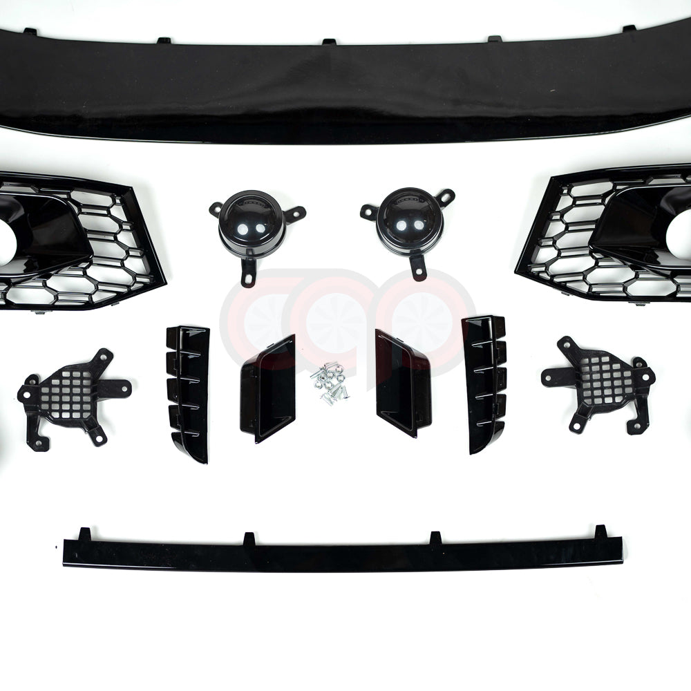 2017-2019 B9 Audi A4/S4 CAP Front Bumper | B9 RS4 Bumper - V1