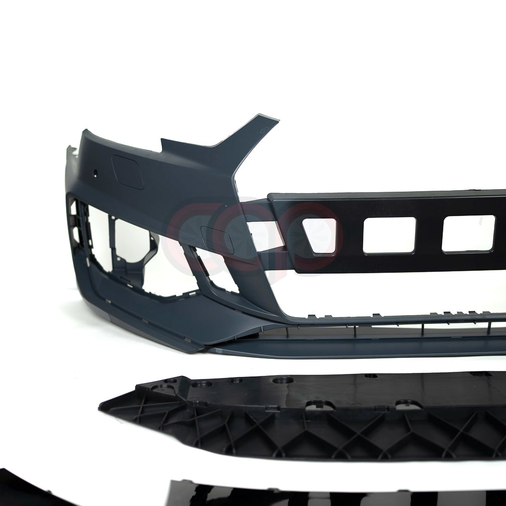2017-2019 B9 Audi A4/S4 CAP Front Bumper | B9 RS4 Bumper - V1