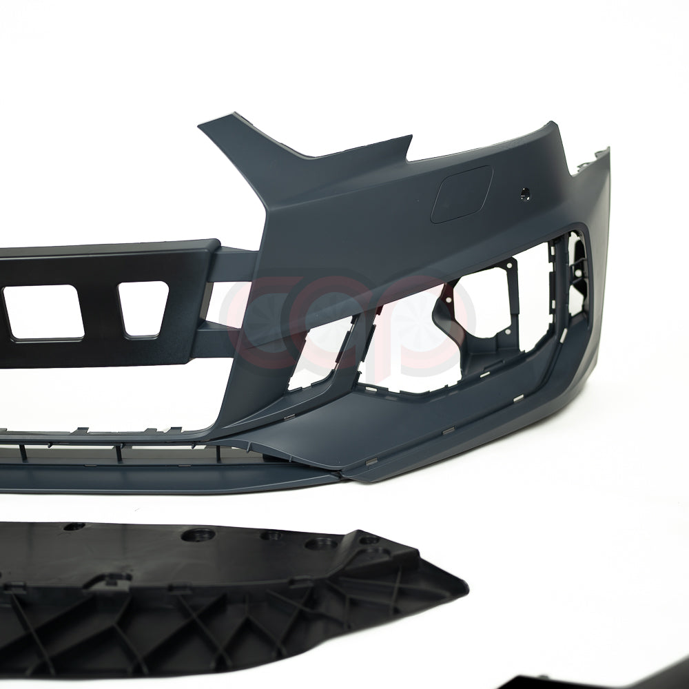 2017-2019 B9 Audi A4/S4 CAP Front Bumper | B9 RS4 Bumper - V1