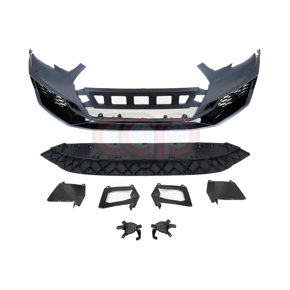 2017-2019 B9 Audi A4/S4 CAP Front Bumper | B9 RS4 Bumper - V1