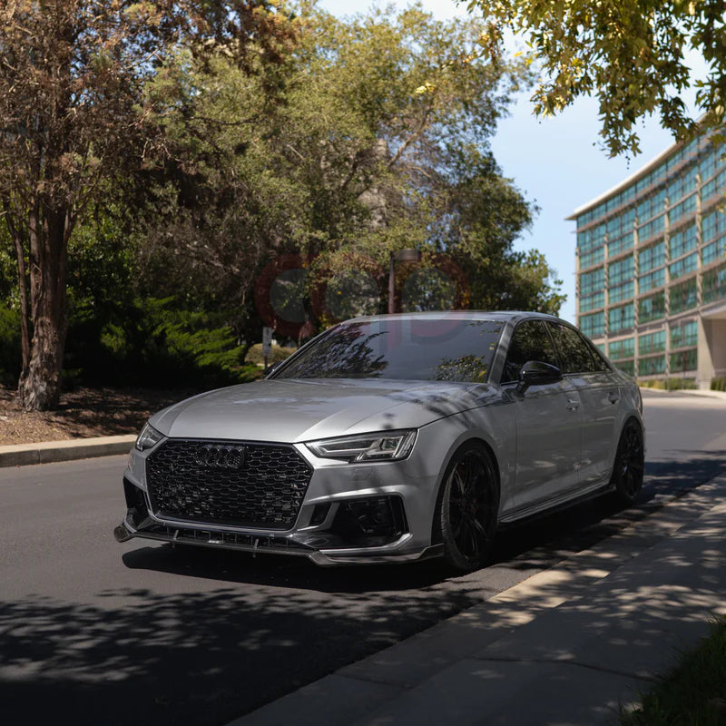 2017-2019 B9 Audi A4/S4 CAP Front Bumper | B9 RS4 Bumper - V2