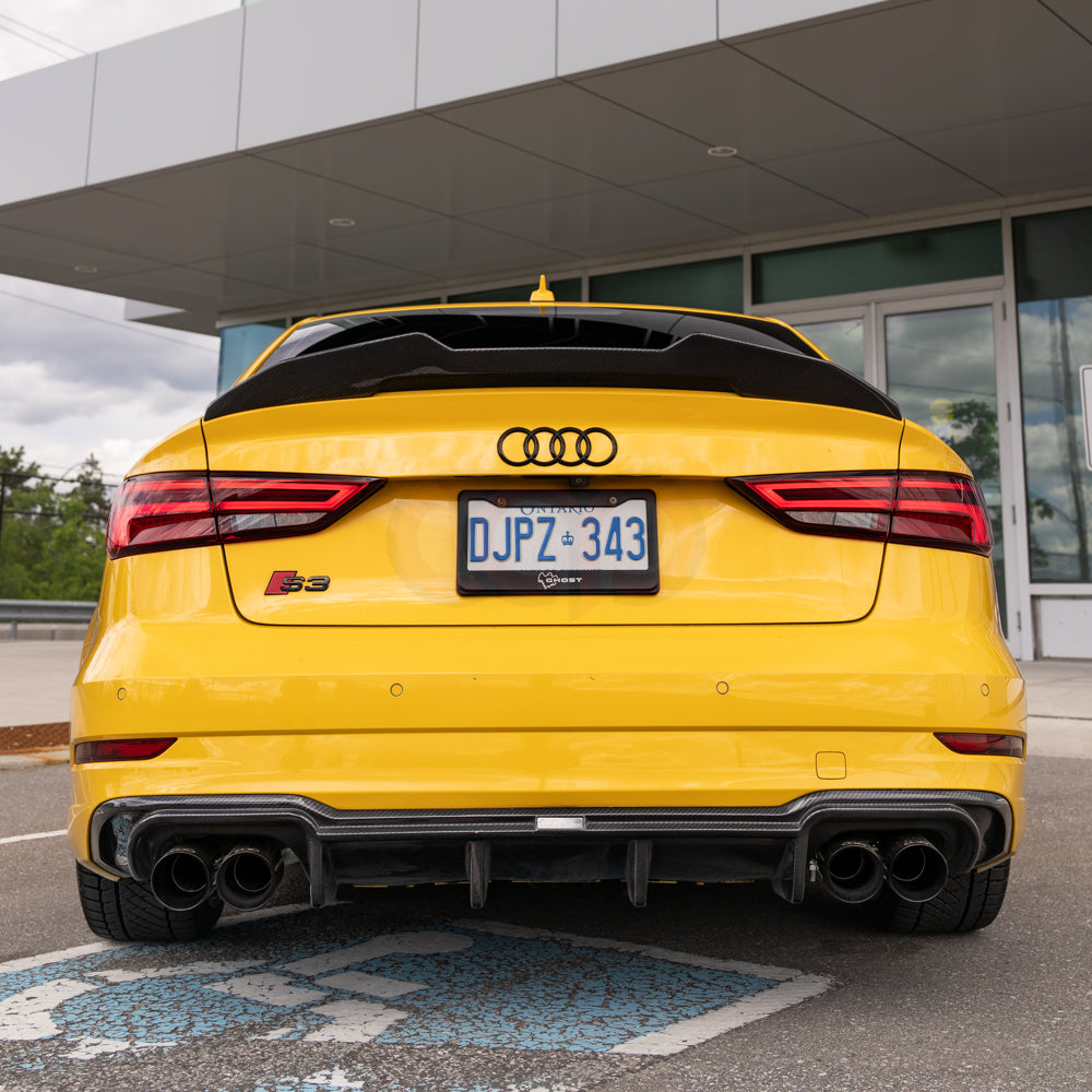 2017-2020 8V.5 Audi A3/S3 - CAP Dry Carbon Fiber Diffuser