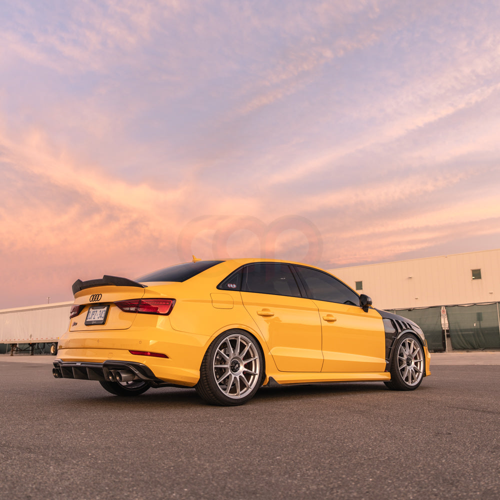 2017-2020 8V.5 Audi A3/S3 - CAP Dry Carbon Fiber Diffuser
