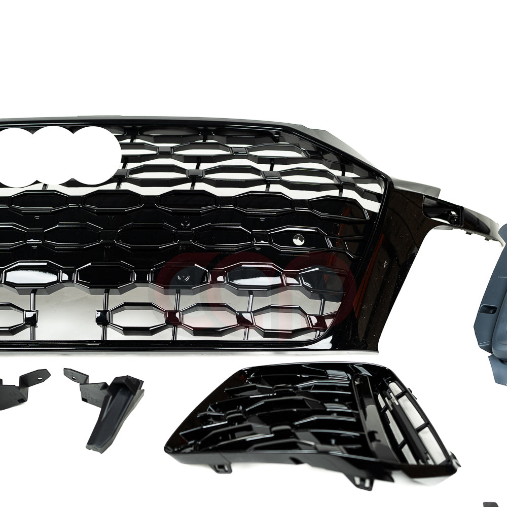 2017-2020 8V.5 Audi A3/S3 CAP Front Bumper | 2024 8Y Style Audi RS3 Bumper - V2