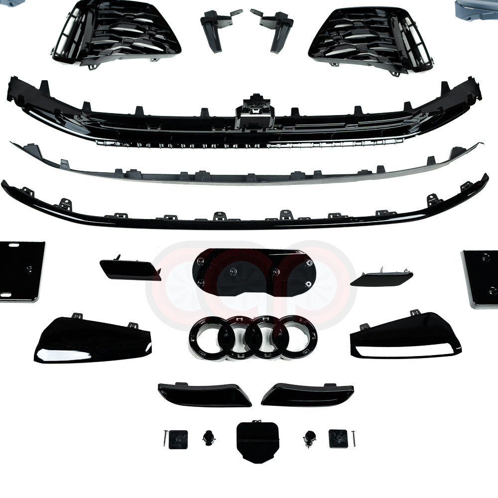 2017-2020 8V.5 Audi A3/S3 CAP Front Bumper | 2024 8Y Style Audi RS3 Bumper - V2