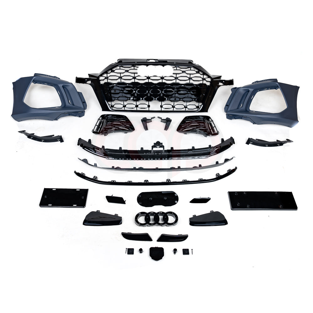 2017-2020 8V.5 Audi A3/S3 CAP Front Bumper | 2024 8Y Style Audi RS3 Bumper - V2