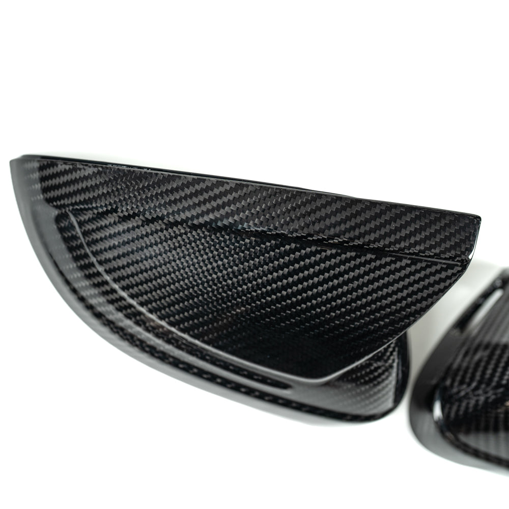 2017-2025 B9/B9.5 Audi A4, S4, A5, S5, RS5 - CAP Dry Carbon Fiber Mirror Covers (Pair) - V3