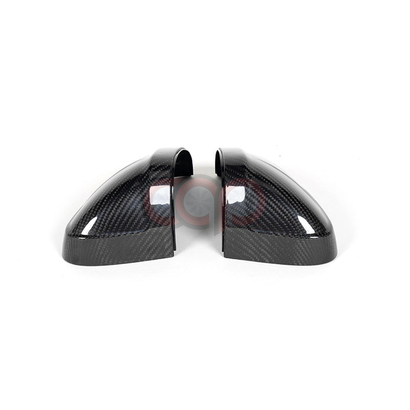 2017-2025 B9/B9.5 Audi A4, S4, A5, S5, RS5 - CAP Dry Carbon Fiber Mirror Covers (Pair) - V2 Without Side Assist