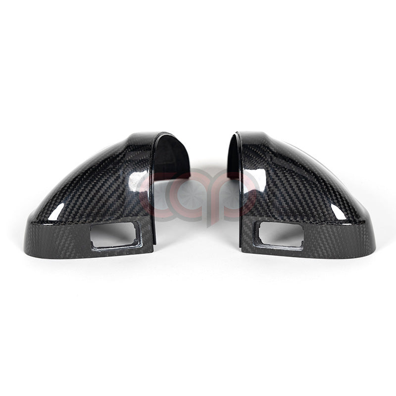 2017-2025 B9/B9.5 Audi A4, S4, A5, S5, RS5 - CAP Dry Carbon Fiber Mirror Covers (Pair) - V2