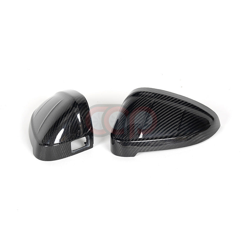 2017-2025 B9/B9.5 Audi A4, S4, A5, S5, RS5 - CAP Dry Carbon Fiber Mirror Covers (Pair) - V2