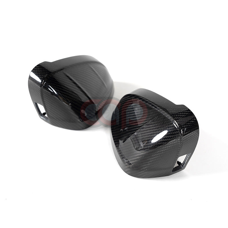2017-2025 B9/B9.5 Audi A4, S4, A5, S5, RS5 - CAP Dry Carbon Fiber Mirror Covers (Pair) - V2