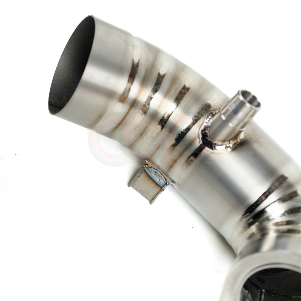 2017-2025 CAP 3.0" Titanium/Aluminum 3.0T Turbo Inlet V2 | Audi B9/B9.5 S4, S5, SQ5