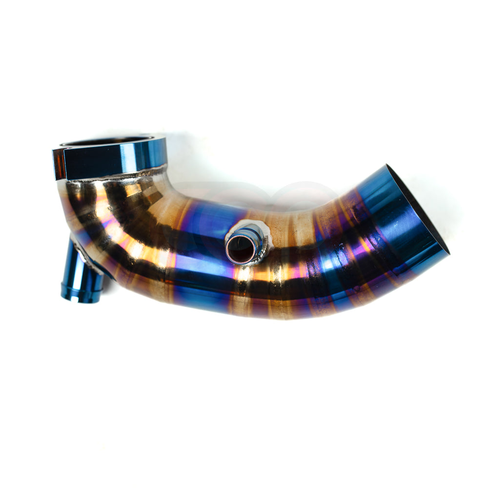2017-2025 CAP 3.0" Titanium/Aluminum 3.0T Turbo Inlet V2 | Audi B9/B9.5 S4, S5, SQ5