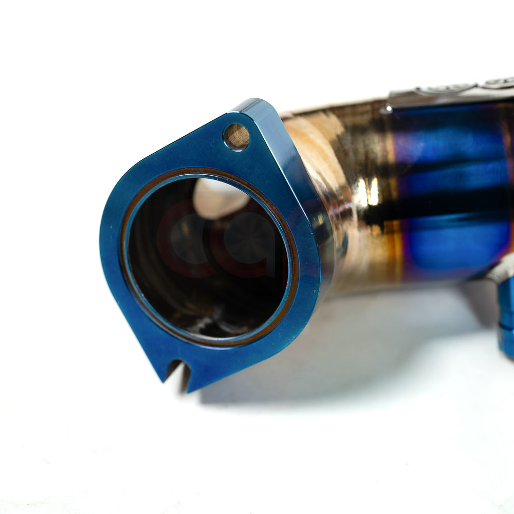 2017-2025 CAP 3.0" Titanium/Aluminum 3.0T Turbo Inlet V2 | Audi B9/B9.5 S4, S5, SQ5