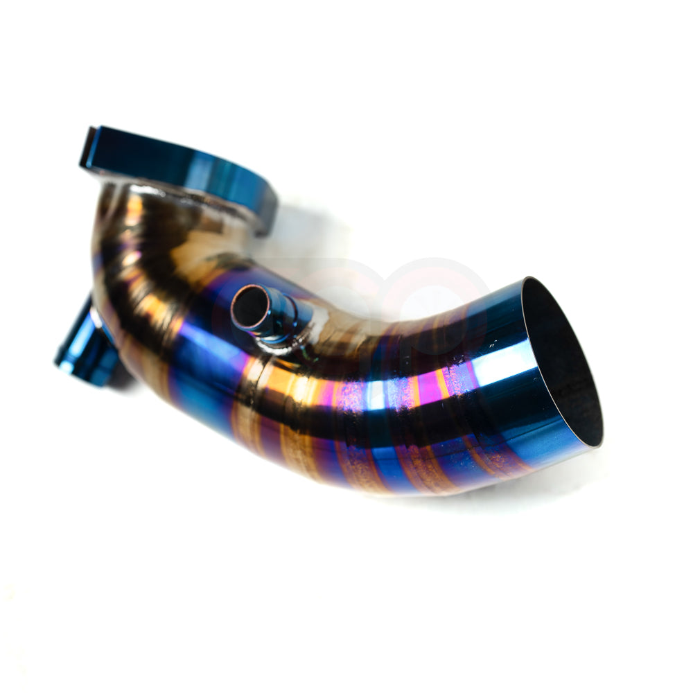 2017-2025 CAP 3.0" Titanium/Aluminum 3.0T Turbo Inlet V2 | Audi B9/B9.5 S4, S5, SQ5
