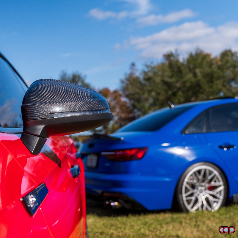 2017-2025 B9/B9.5 Audi A4, S4, A5, S5, RS5 - CAP Dry Carbon Fiber Mirror Covers (Pair)