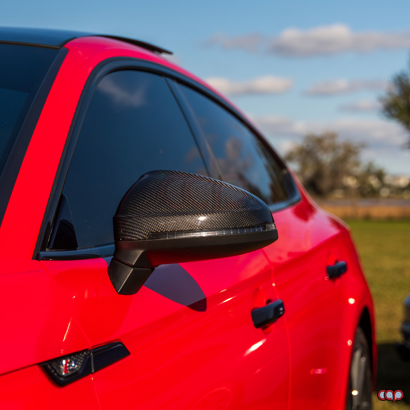 2017-2025 B9/B9.5 Audi A4, S4, A5, S5, RS5 - CAP Dry Carbon Fiber Mirror Covers (Pair)
