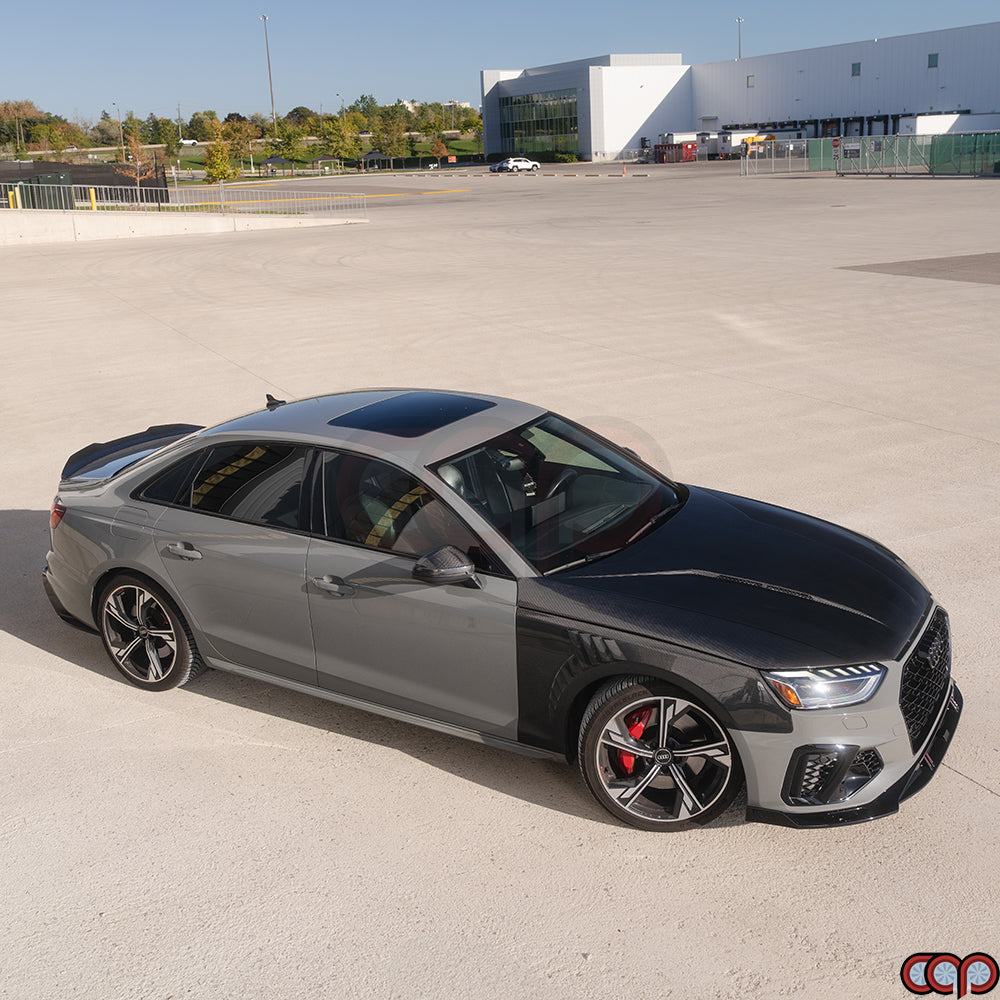 2017-2025 B9/B9.5 Audi A4/S4 CAP Dry Carbon Fiber Vented Hood