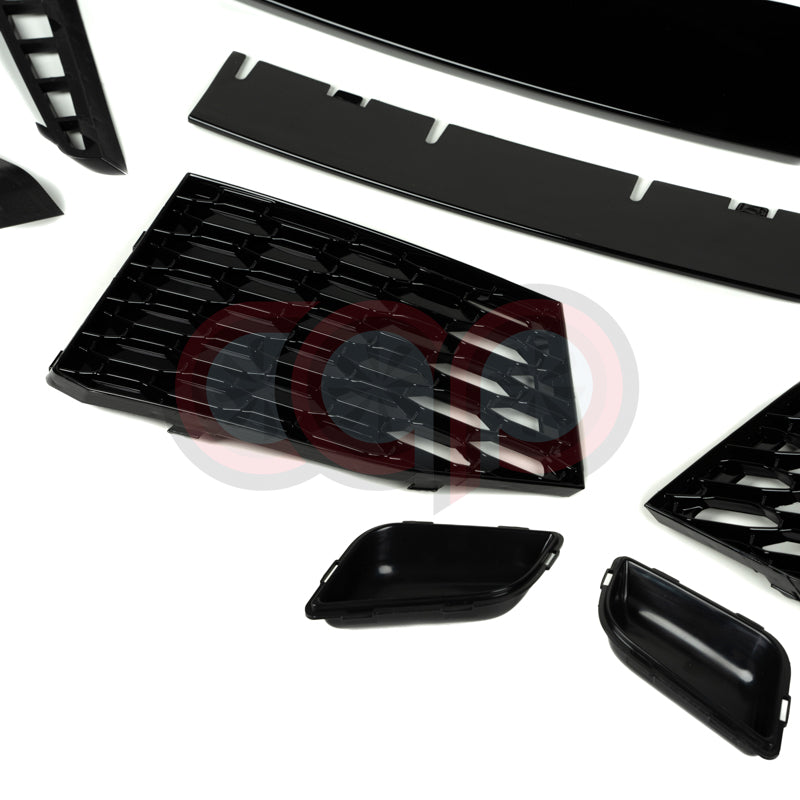 2017-2019 B9 Audi A4/S4 CAP Front Bumper | B9 RS4 Bumper - V1