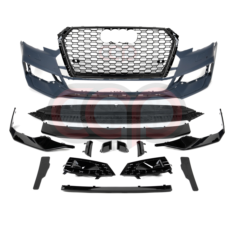 2017-2019 B9 Audi A4/S4 CAP Front Bumper | B9 RS4 Bumper - V2