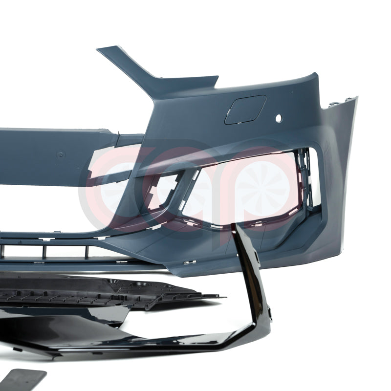 2017-2019 B9 Audi A4/S4 CAP Front Bumper | B9 RS4 Bumper - V2