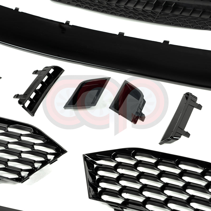 2017-2019 B9 Audi A4/S4 CAP Front Bumper | B9 RS4 Bumper - V2