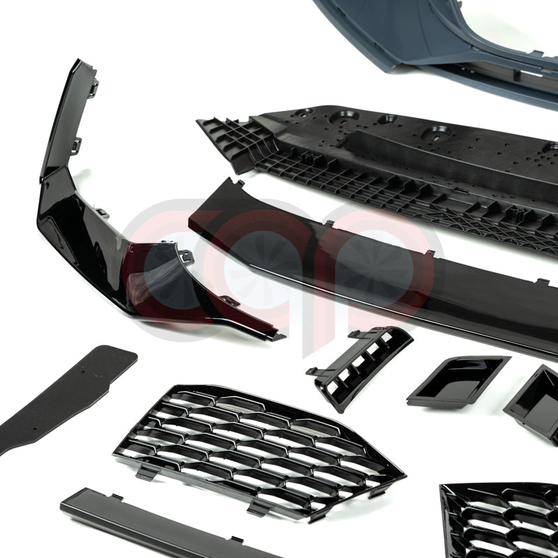 2017-2019 B9 Audi A4/S4 CAP Front Bumper | B9 RS4 Bumper - V2