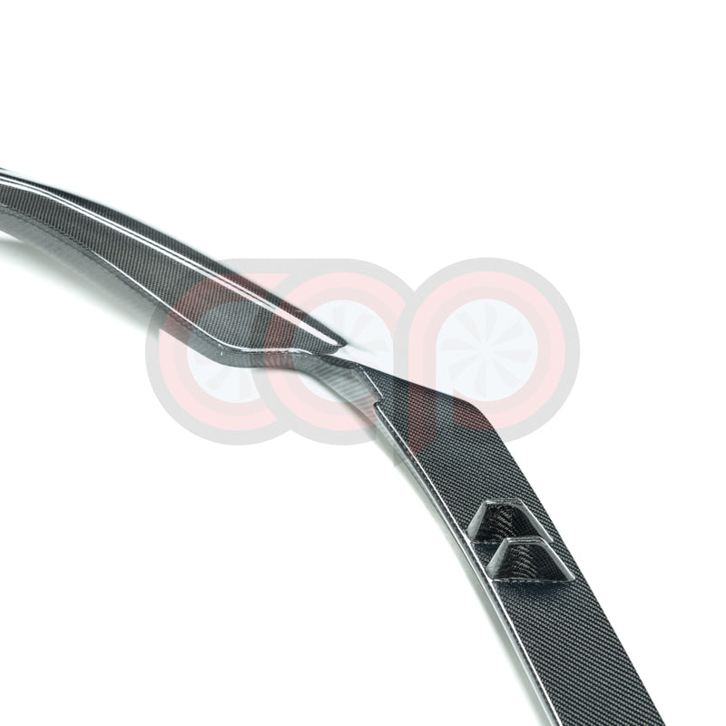 2017-2019 B9 Audi A4/S4 CAP Front Bumper V2 - CAP Carbon Fiber Front Lip