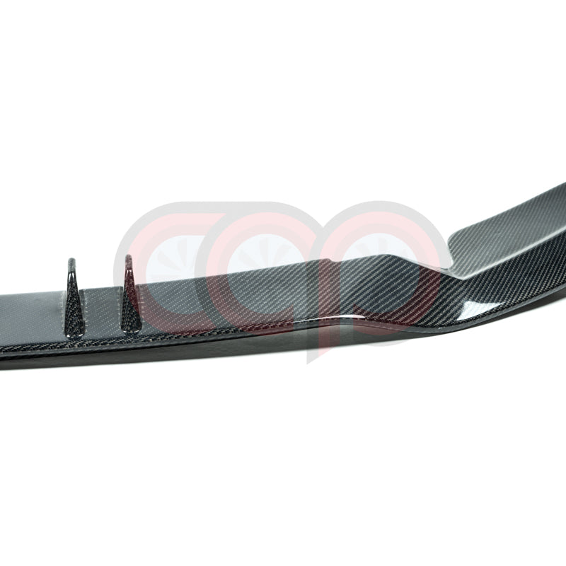 2017-2019 B9 Audi A4/S4 CAP Front Bumper V2 - CAP Carbon Fiber Front Lip