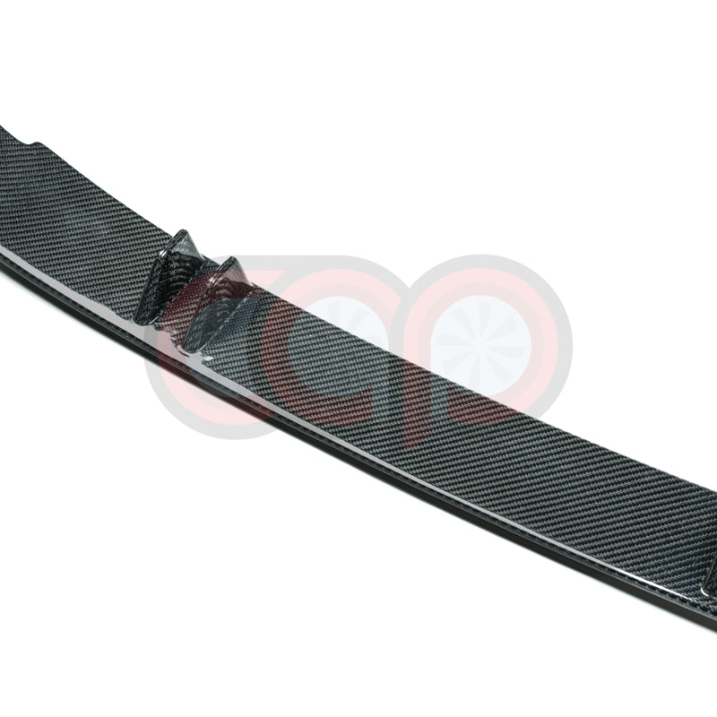 2017-2019 B9 Audi A4/S4 CAP Front Bumper V2 - CAP Carbon Fiber Front Lip