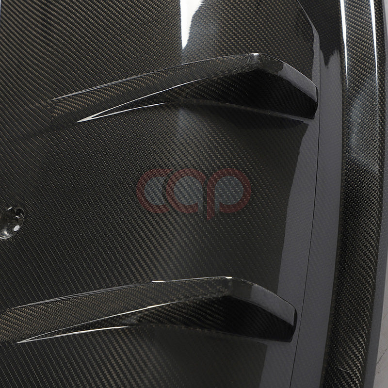 2017-2023 Tesla Model 3 - Carbon Fiber Diffuser V2