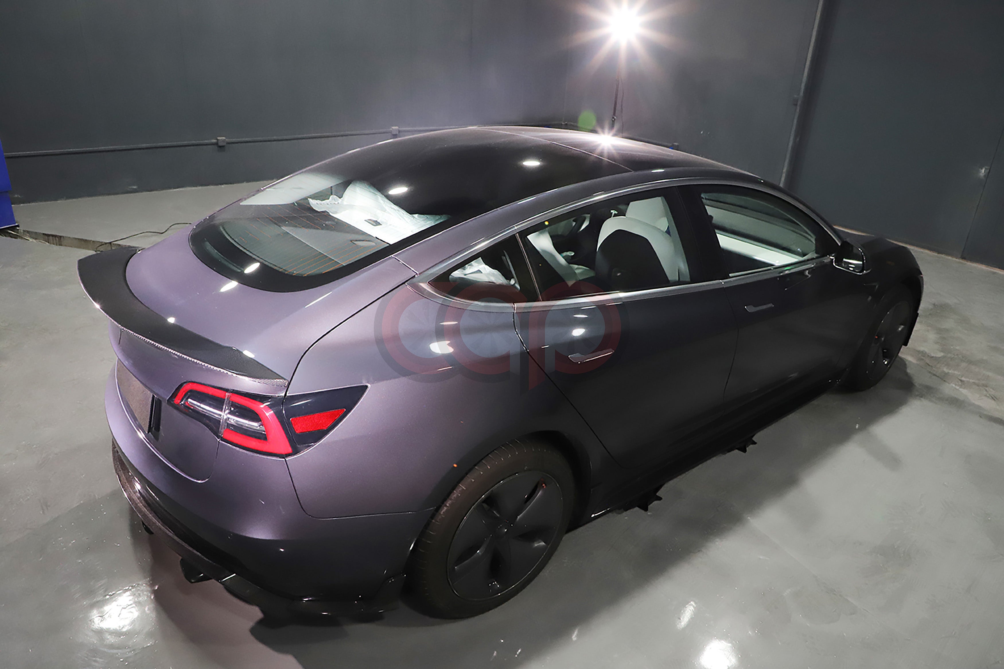 2017-2023 Tesla Model 3 - Carbon Fiber Diffuser V2